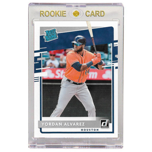 Yordan Alvarez Houston Astros 2020 Donruss # 49 Rookie Card
