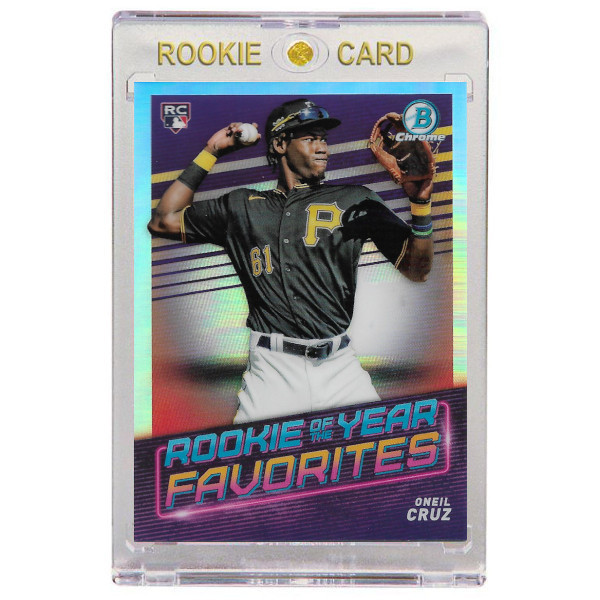 Oneil Cruz Pittsburgh Pirates 2022 Bowman Rookie of the Year Favorite # 5 Rookie Card