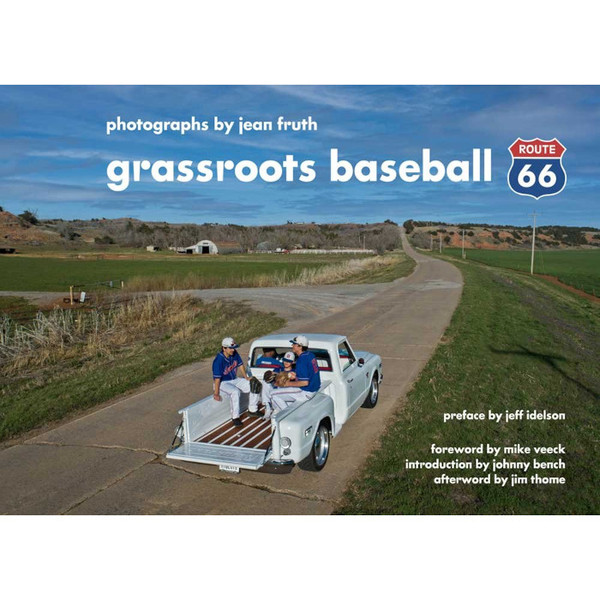 Grassroots Baseball: Route 66 (Signed by Ted Simmons, Author Jean Fruth and Jeff Idelson)