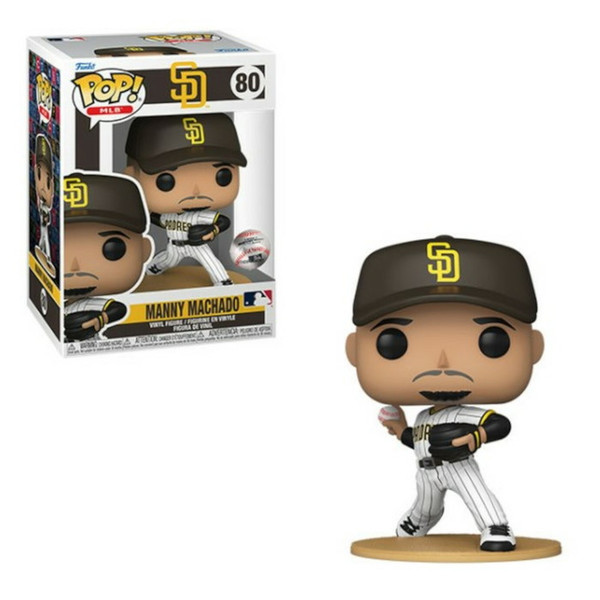 Manny Machado San Diego Padres Funko Pop! Vinyl Figure #  80 Pinstripe Jersey