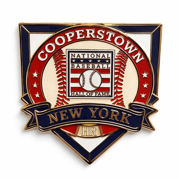 Baseball Hall of Fame Logo Spinner Pin