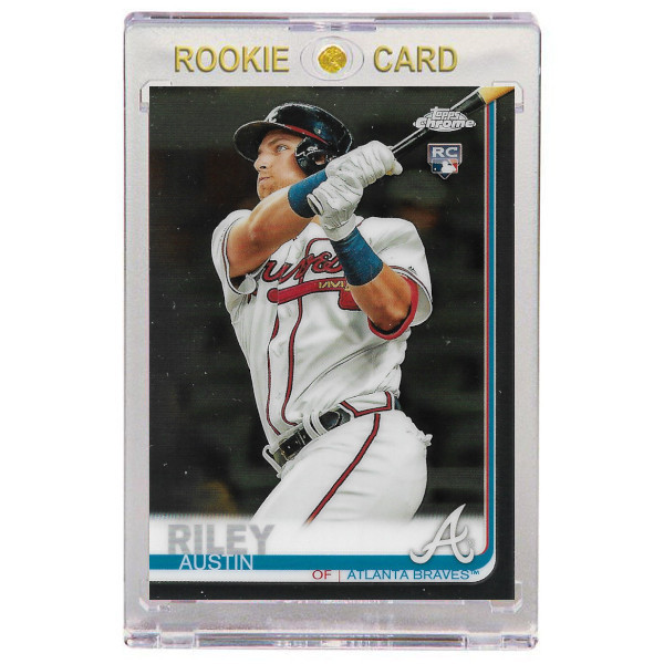 Austin Riley Atlanta Braves 2019 Topps Chrome Update # 37 Rookie Card