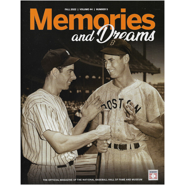 2022 Memories & Dreams Magazine - Fall Volume 44 Number 5 (Dimaggio & Williams)