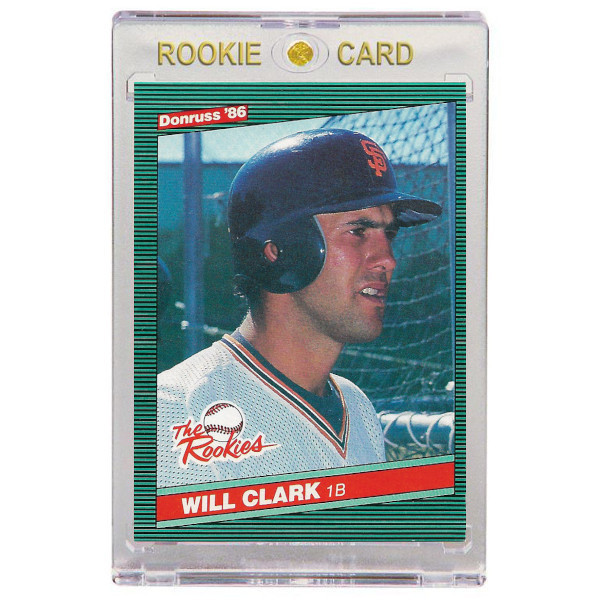 Will Clark San Francisco Giants 1986 Donruss The Rookies # 32 Rookie Card