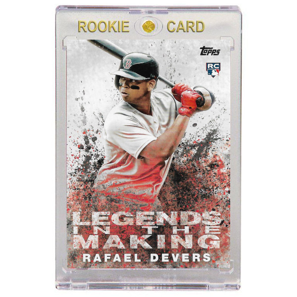 Rafael Devers Boston Red Sox 2016 Topps Legends In The Making # 1 Rookie Card