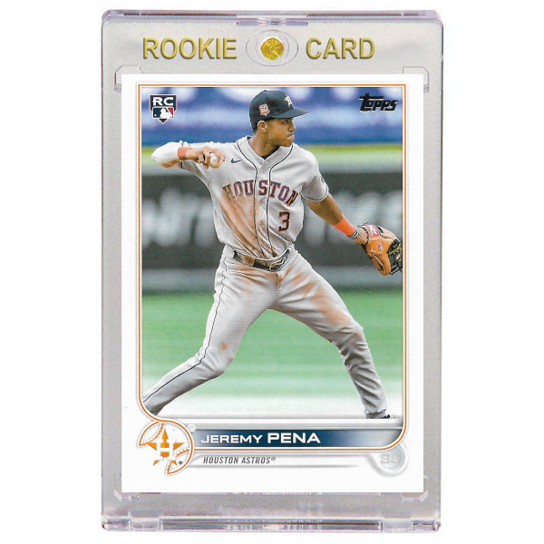 Jeremy Pena Houston Astros 2022 Topps Update # US253 Rookie Card