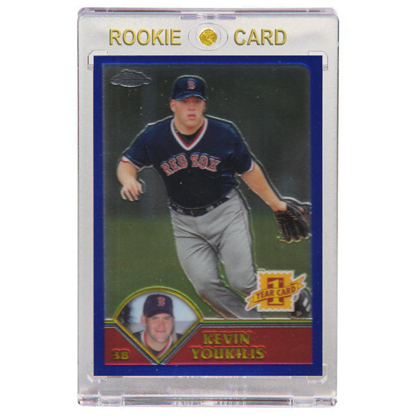 Kevin Youkilis Boston Red Sox 2003 Topps Chrome # 216 Rookie Card
