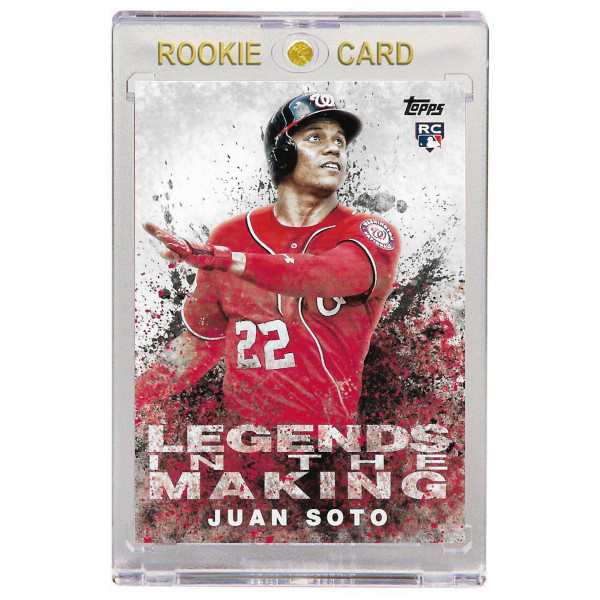 Juan Soto Washington Nationals 2018 Topps Legend in the Making # 8 Rookie Card