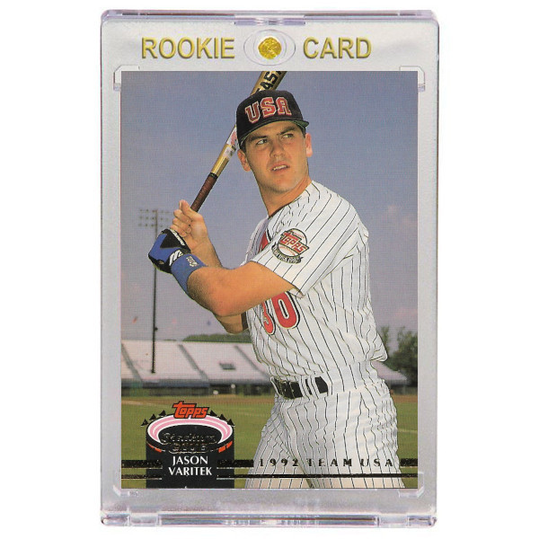 Jason Varitek Boston Red Sox 1993 Stadium Club USA # 197 Rookie Card