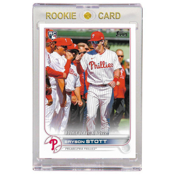 Bryson Stott Philadelphia Phillies 2022 Topps Update # US255 Rookie Card