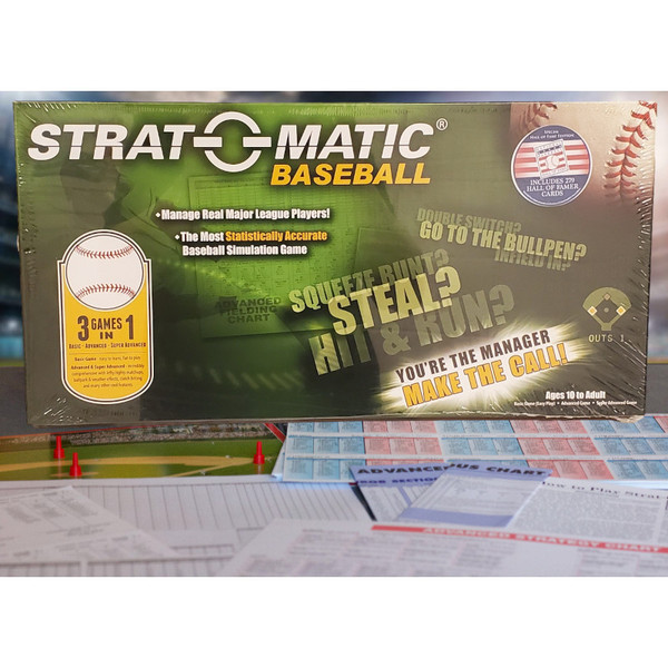 Strat-o-matic Hall of Fame 2023 Edition Baseball Game