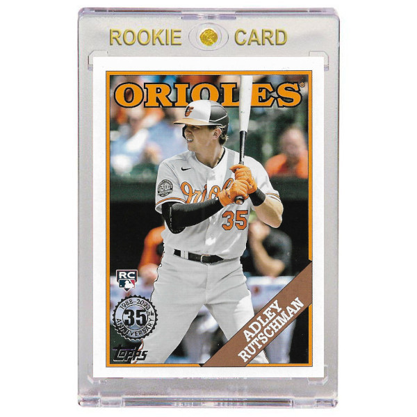 Adley Rutschman Baltimore Orioles 2023 Topps 35th Anniversary '88 # 69 Rookie Card