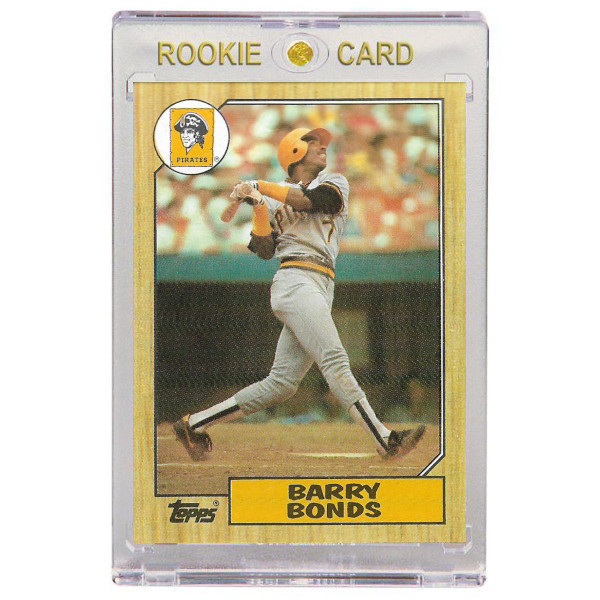 Barry Bonds Pittsburgh Pirates 1987 Topps # 320 Rookie Card