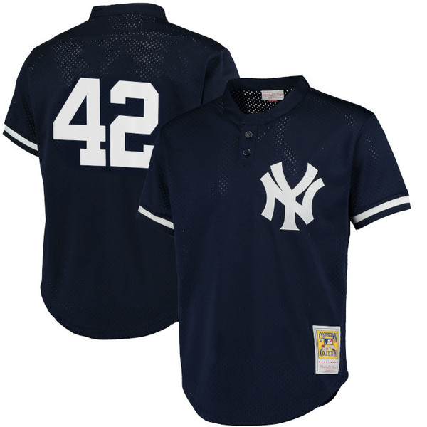 Men’s Mitchell & Ness Mariano Rivera New York Yankees 1995 Mesh Batting Practice Jersey