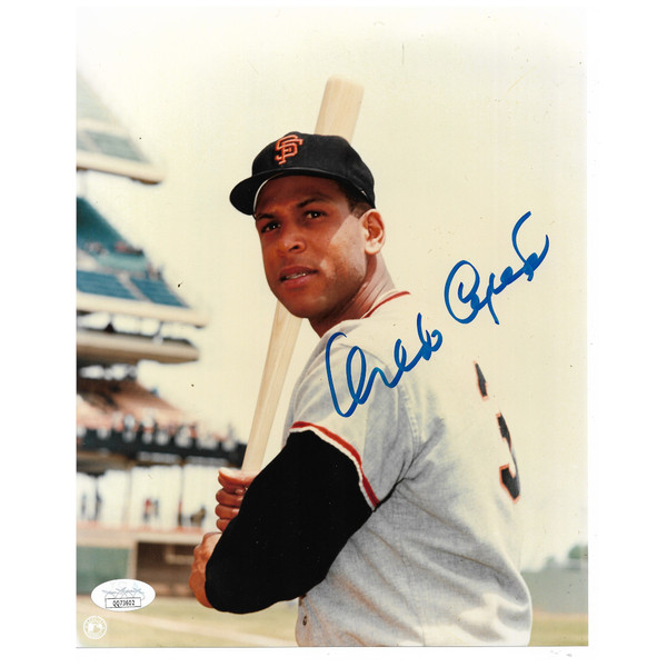 Orlando Cepeda Autographed 8x10 Photograph (JSA)
