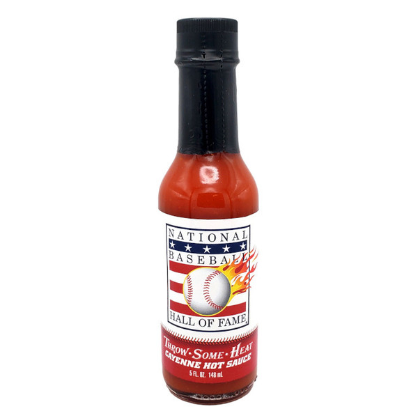 Baseball Hall of Fame “Throw Some Heat” Cayenne Hot Sauce