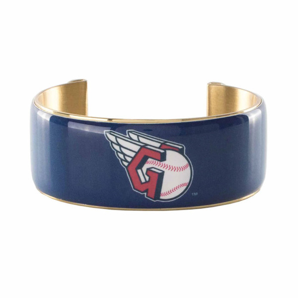 Rustic Cuff Cleveland Guardians Art Deco Women’s Large Cuff