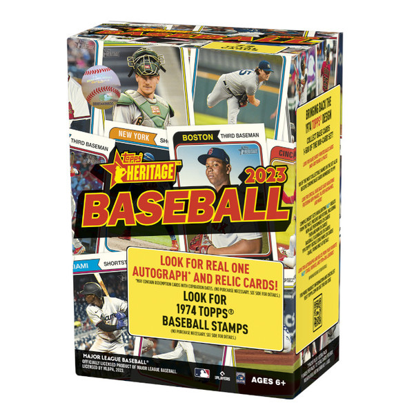 2023 Topps Heritage Baseball 72 Card Blaster Box
