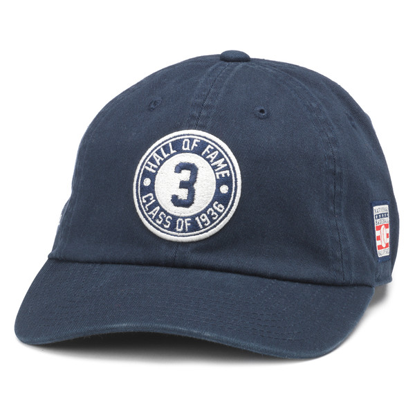 Men’s Babe Ruth Signature and Jersey Number Navy Adjustable Cap