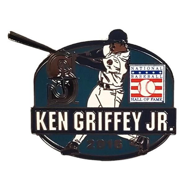 Ken Griffey Jr. Seattle Mariners Hall of Fame Class of 2016 Collector’s Pin