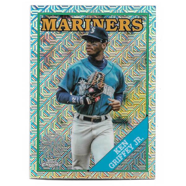 Ken Griffey Jr. 2023 Topps Update Series 35th Silver Pack Chrome # 24
