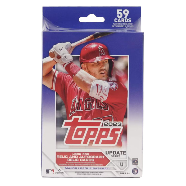 2023 Topps Update Series Baseball 59 Card Hanger Box