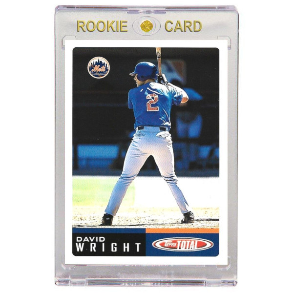 David Wright New York Mets 2002 Topps Total # 403 Rookie Card