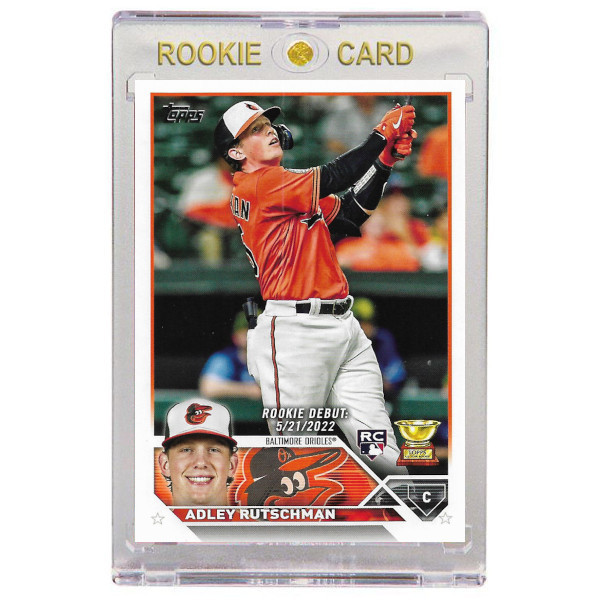 Adley Rutschman Baltimore Orioles 2023 Topps Update # US180 Rookie Card