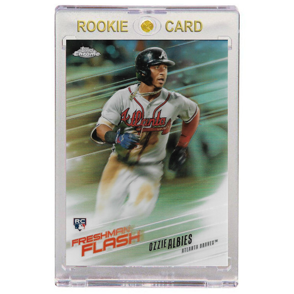 Ozzie Albies Atlanta Braves 2018 Topps Chrome Freshman Flash # F8 Rookie Card