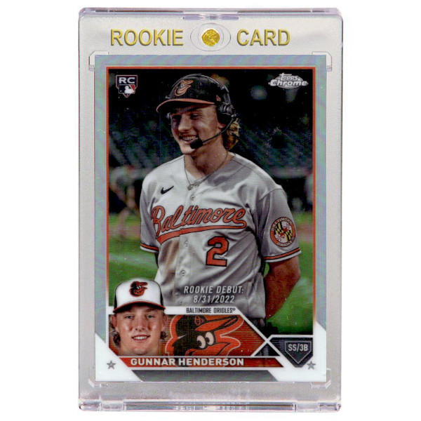 Gunnar Henderson Baltimore Orioles 2023 Topps Chrome Update # USC208 Rookie Card