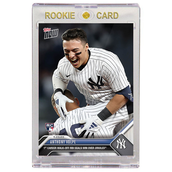 Anthony Volpe New York Yankees 2023 Topps Now # 337 Rookie Card