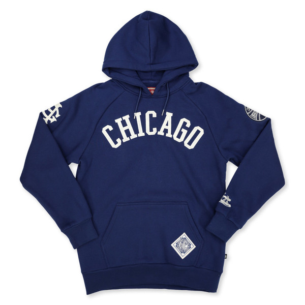 Men's Chicago American Giants Negro League Heritage Navy Hooded Sweatshirt
