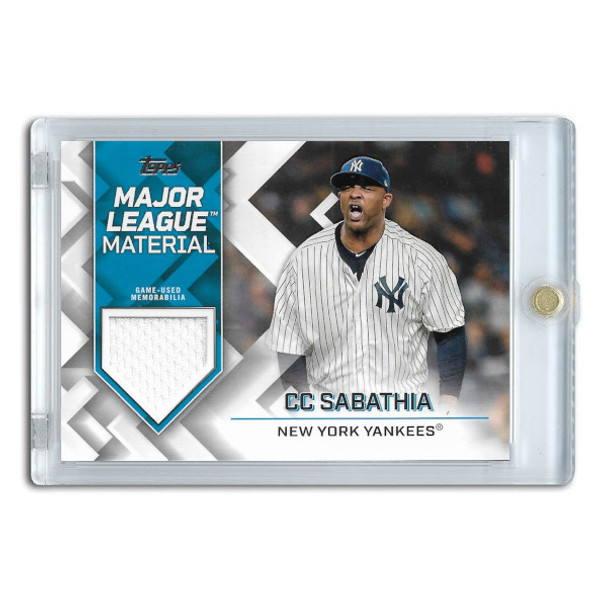C.C. Sabathia 2022 Topps S2 Major League Material Relic # MLM-CS