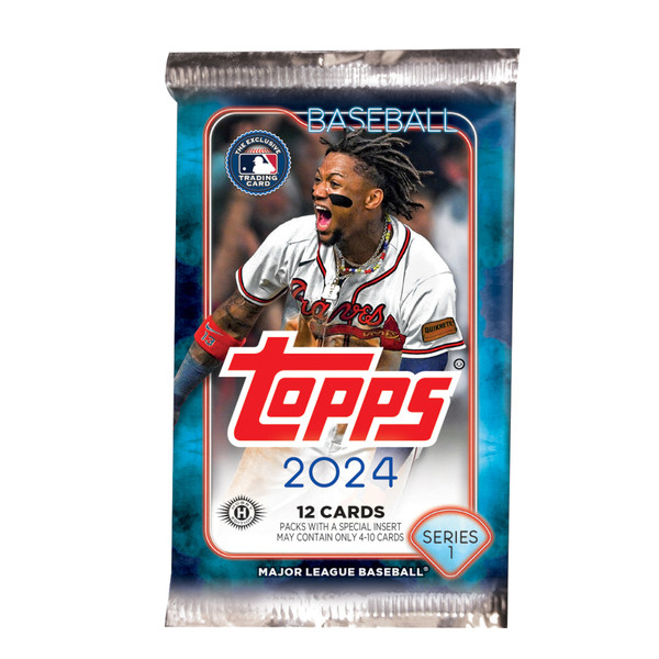 2024 Topps Series 1 Baseball 12 Card Hobby Pack