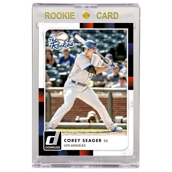 Corey Seager Los Angeles Dodgers 2016 Donruss The Rookies # 2 Rookie Card