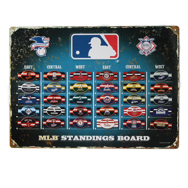 MLB Steel Magnetic 13.5 x 18.5 Standings Board