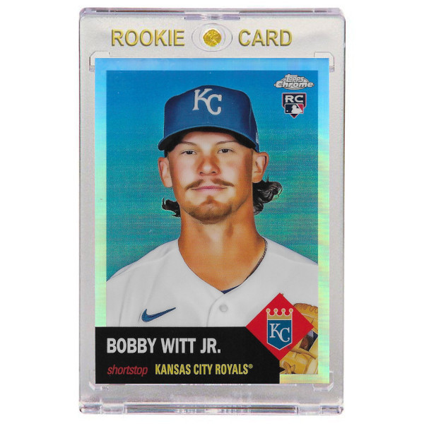 Bobby Witt Jr. Kansas City Royals 2022 Topps Chrome Platinum Anniversary Refractor # 61 Rookie Card