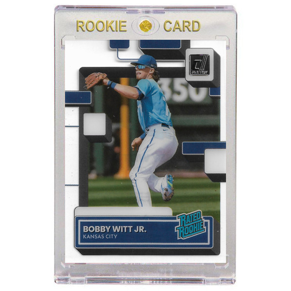 Bobby Witt Jr. Kansas City Royals 2022 Donruss Optic Clearly # 74 Rookie Card