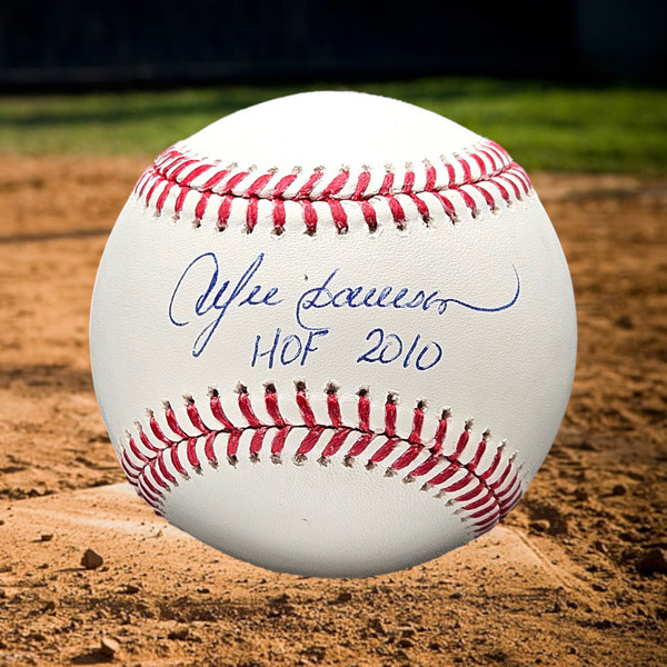 Andre Dawson Autographed Rawlings ML Baseball with HOF 2010 Inscription (JSA)