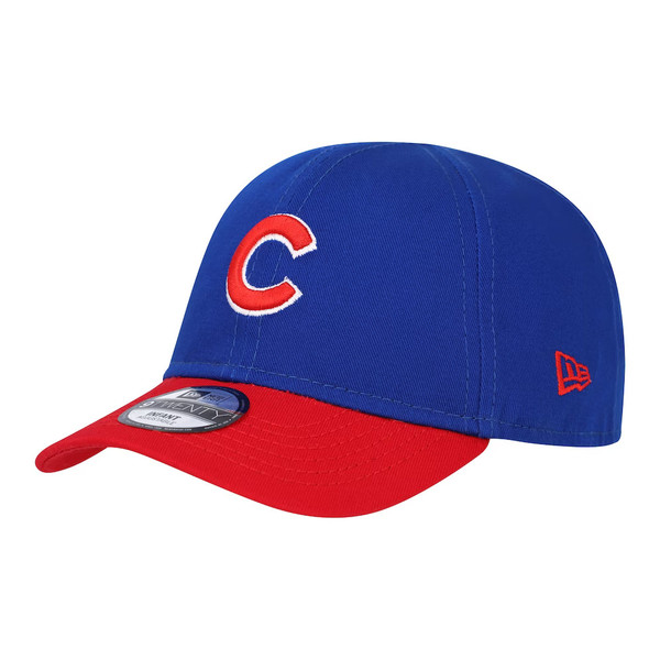 Infant New Era My 1st Chicago Cubs 9TWENTY Flexible Fit Royal and Red Cap