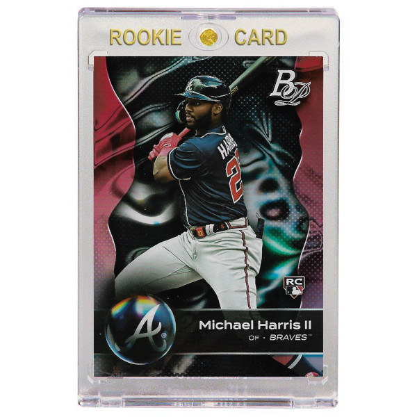 Michael Harris II Atlanta Braves 2023 Bowman Platinum # 92 Rookie Card