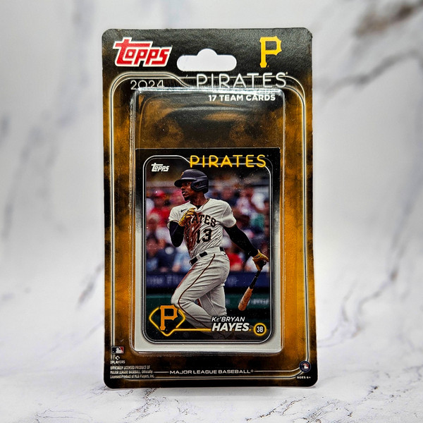 Topps Pittsburgh Pirates 2024 Baseball Cards 17-Card Team Set