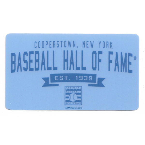 Baseball Hall of Fame Confidant Font Vinyl Decal