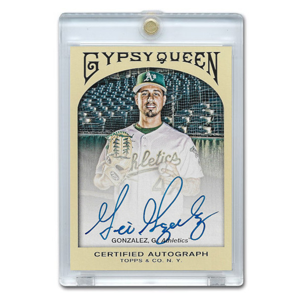 Gio Gonzalez Autographed Card 2011 Topps Gypsy Queen #GQA-GG