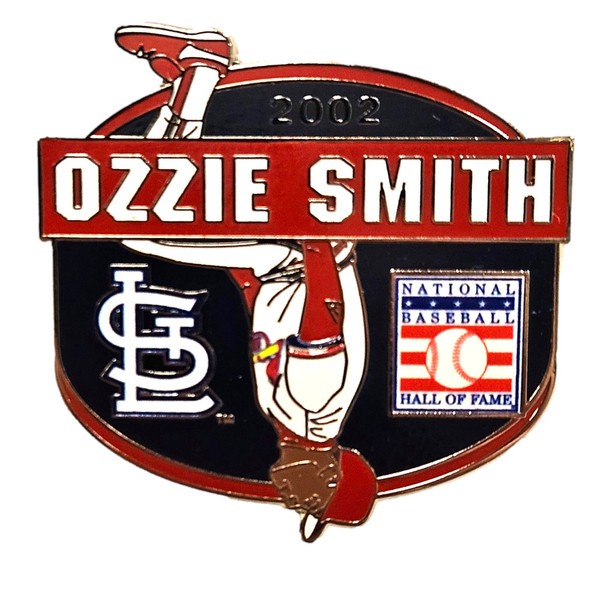 Ozzie Smith St. Louis Cardinals Hall of Fame Class of 2002 Collector’s Pin