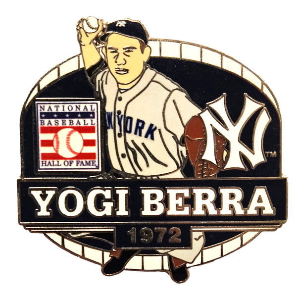 Yogi Berra New York Yankees Hall of Fame Class of 1972 Collector’s Pin