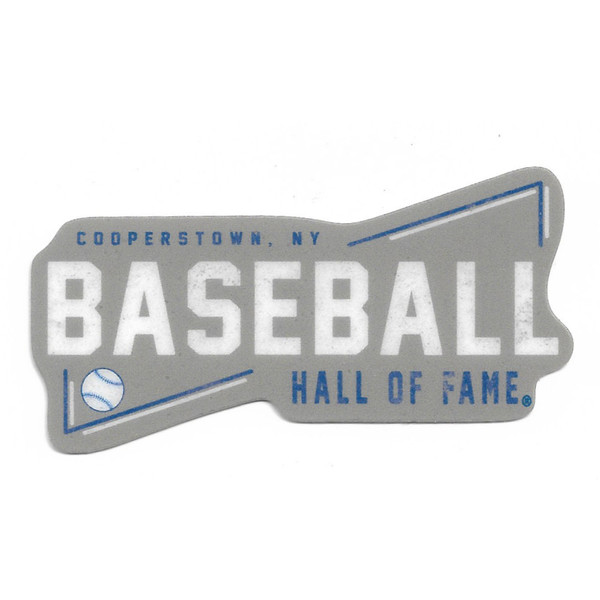 Baseball Hall of Fame Novice Baseball Vinyl Decal