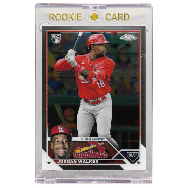 Jordan Walker St. Louis Cardinals 2023 Topps Chrome # 209 Rookie Card