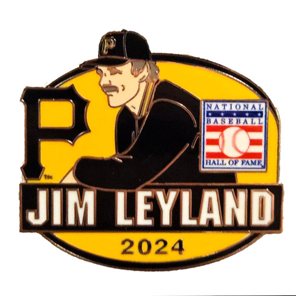 Jim Leyland Pittsburgh Pirates Hall of Fame Class of 2024 Collector’s Pin