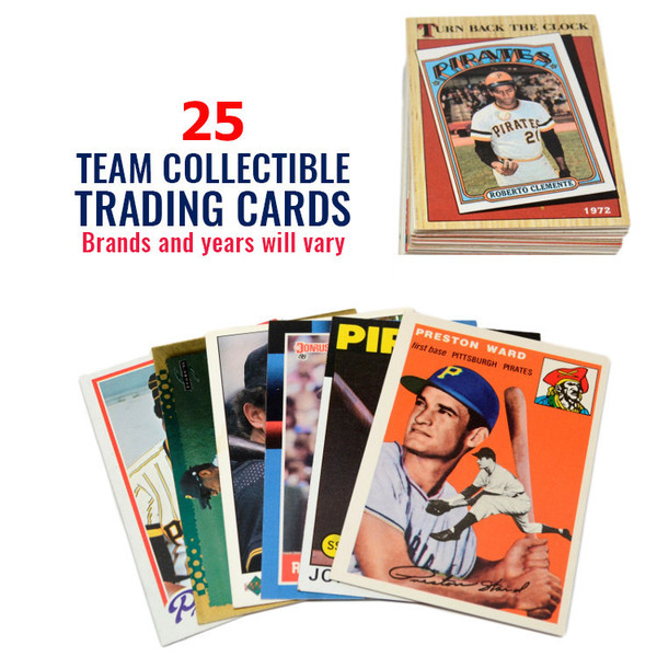 Pittsburgh Pirates 25 Card Team Baseball Card Lot